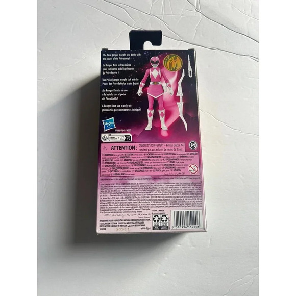 Hasbro - 30th Anniversary Mighty Morphin Power Rangers - Pink Ranger - NIB - Picture 2 of 2
